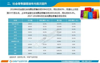 2018上半年中国零售消费行业经济运行月度报告